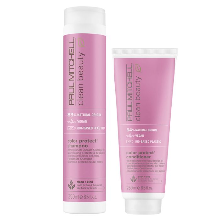 Clean Beauty By Paul Mitchell Colour Protect Shampoo & Conditioner 250ml Duo