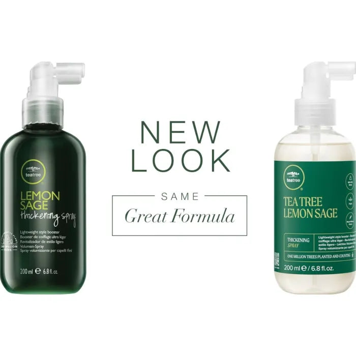 Paul Mitchell Tea Tree Lemon Sage Thickening Spray 200ml NEW LOOK