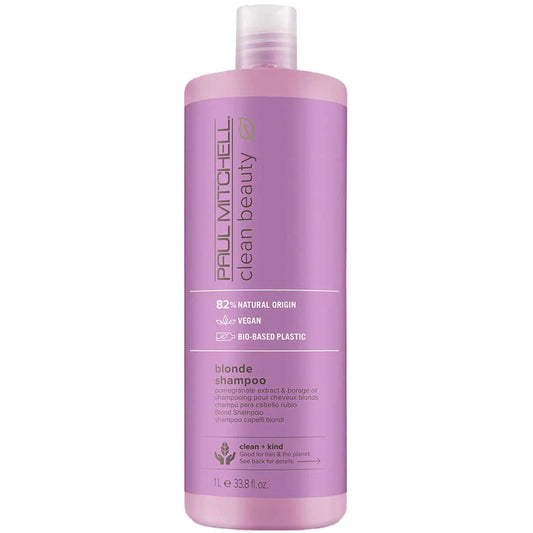 Paul Mitchell Clean Beauty Blonde Shampoo 1000ml - Salon Warehouse 