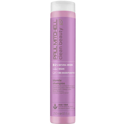 Paul Mitchell Clean Beauty Colour Protect Blonde Shampoo 250ml - Salon Warehouse 