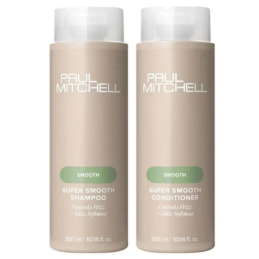 Paul Mitchell Super Smooth Shampoo 300ml & Conditioner 300ml Duo