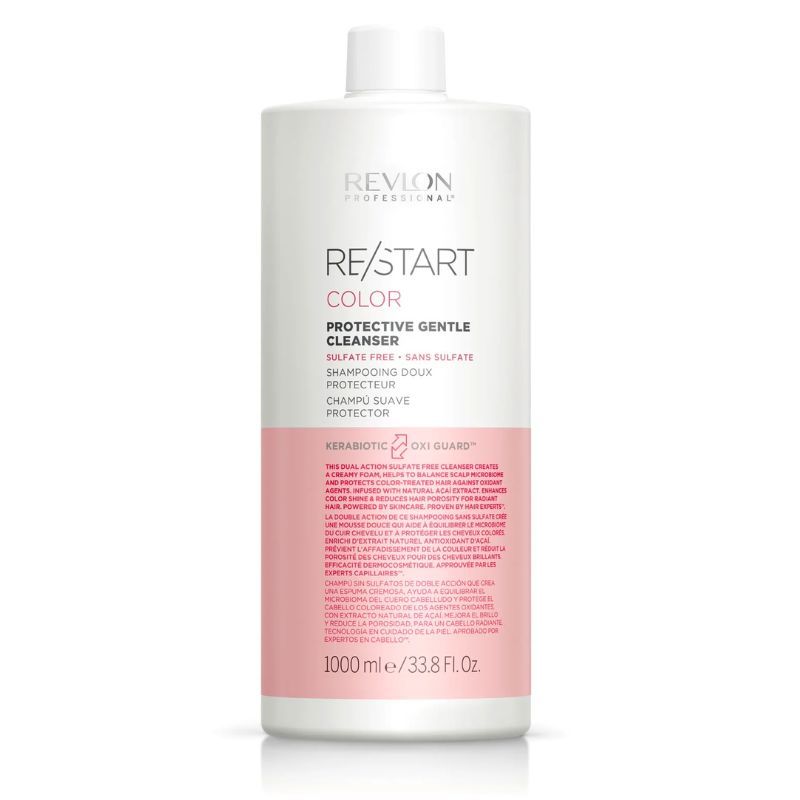 Revlon Professional RE/START Color Protective Gentle Cleanser 1000ml & Melting Conditioner 750ml Duo - Salon Warehouse