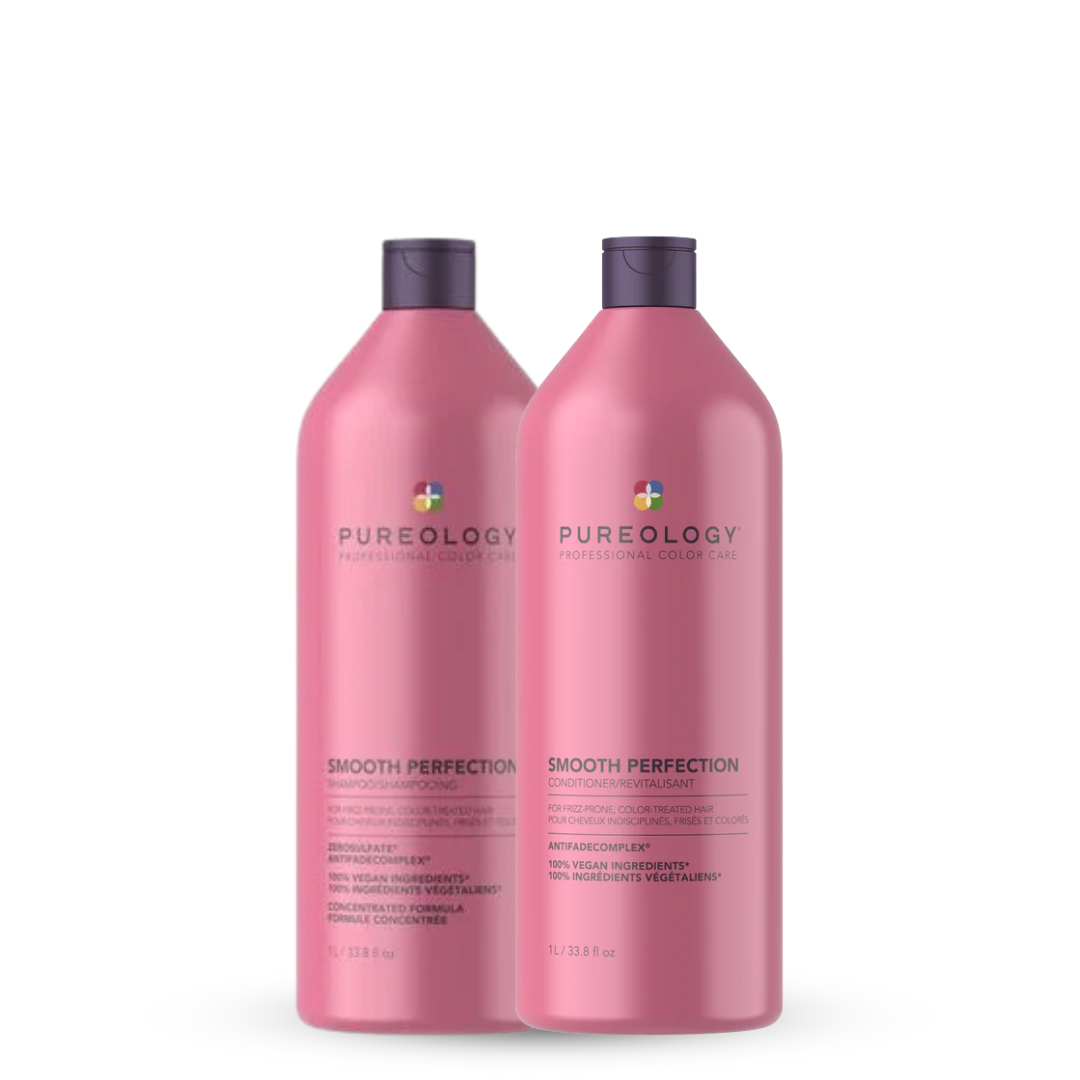 Pureology Smooth Perfection Shampoo & Conditioner 1000ml Duo