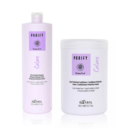 Kaaral Purify Colore Shampoo & Conditioner 1000ml Duo - Salon Warehouse