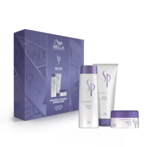 Wella Professionals Sp Repair Shampoo, Conditioner & Mask Trio Gift Pack - Salon Warehouse