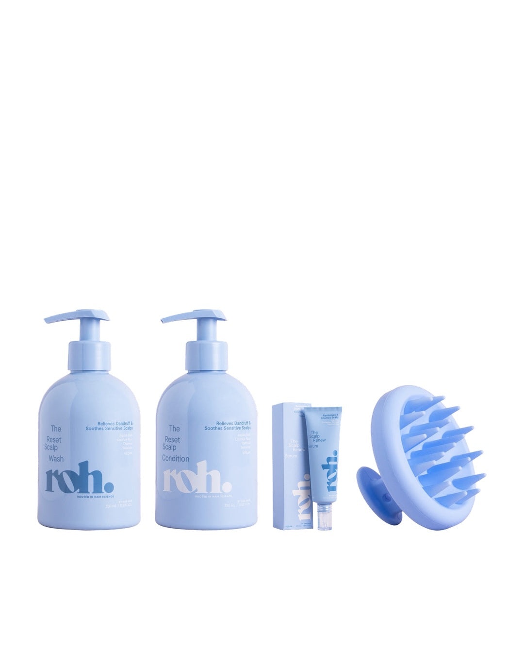 NAK Hair ROH Scalp Reset Kit group shot