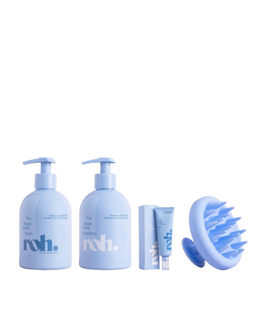 NAK Hair ROH Scalp Reset Kit group shot