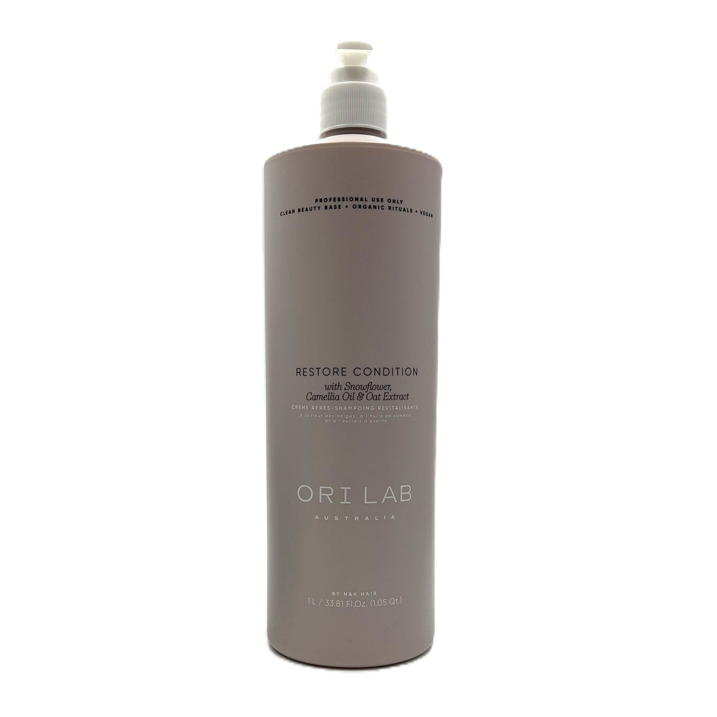 NAK Hair ORI Restore Condition 1000ml - Salon Warehouse