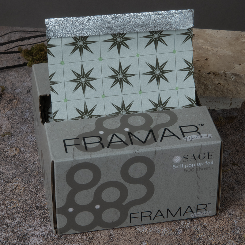 FRAMAR Neutrals Sage Detangle Brush - Birch