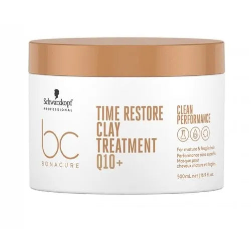 Schwarzkopf Professional Bonacure Clean Performance Time Restore Clay Treatment 200ml - Salon Warehouse