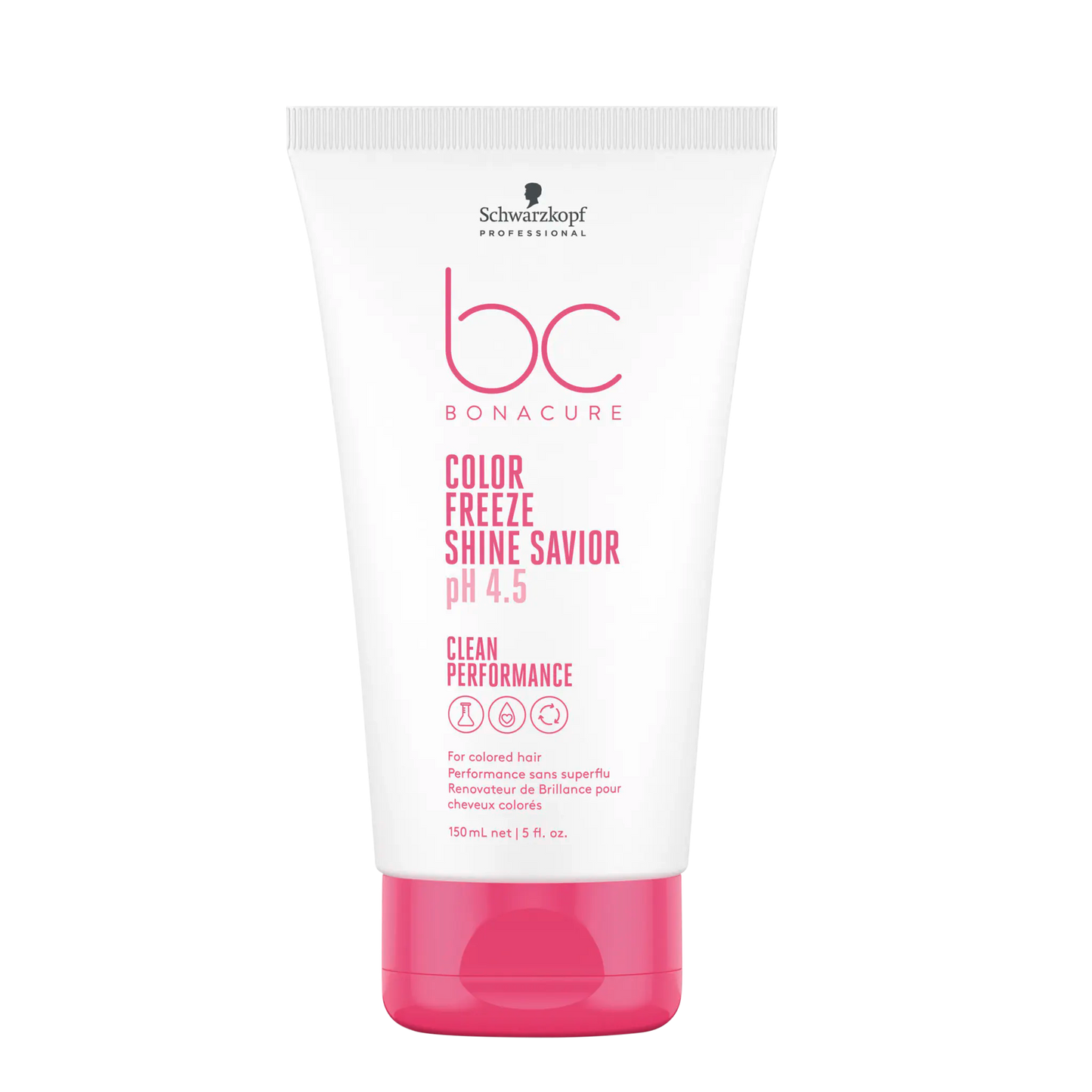 Schwarzkopf Professional Bonacure Clean Performance Ph 4.5 Color Freeze Shine Savoir 150ml - Salon Warehouse