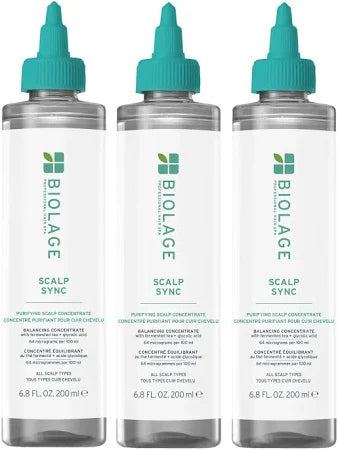 Matrix Biolage ScalpSync Purifying Scalp Concentrate 200ml Trio NEW