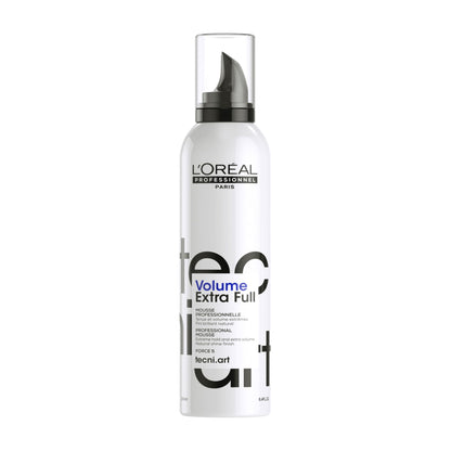 L'Oréal Professionnel Tecni Art Extra Full Volume Hold Mousse 250ml - Salon Warehouse