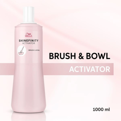 Wella Shinefinity Activator - Brush & Bowl 2% 1L