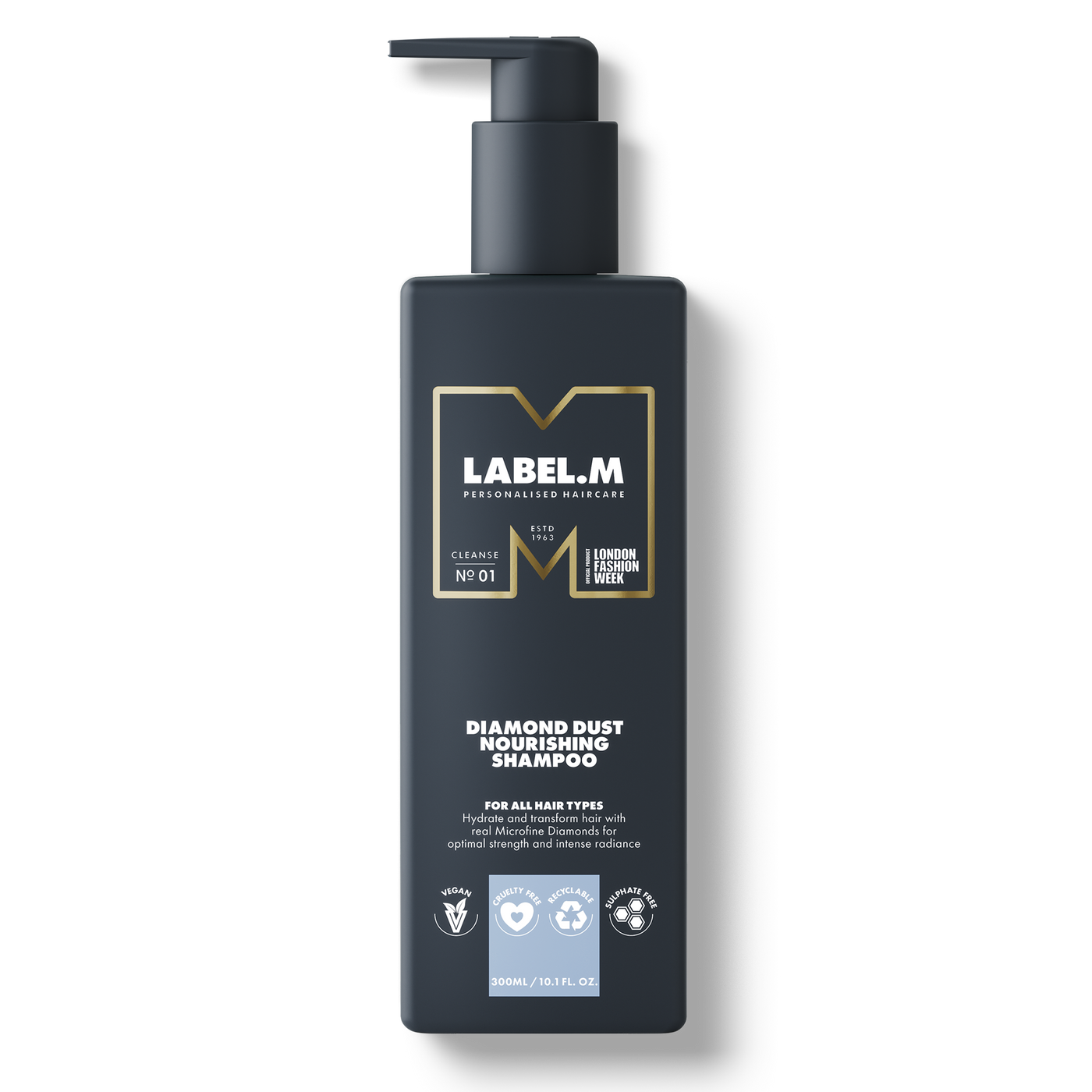 LABEL.M Diamond Dust Nourishing Shampoo - 300ml