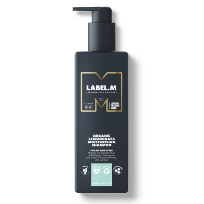 LABEL.M Organic Lemongrass Moisturising Shampoo - 300ml