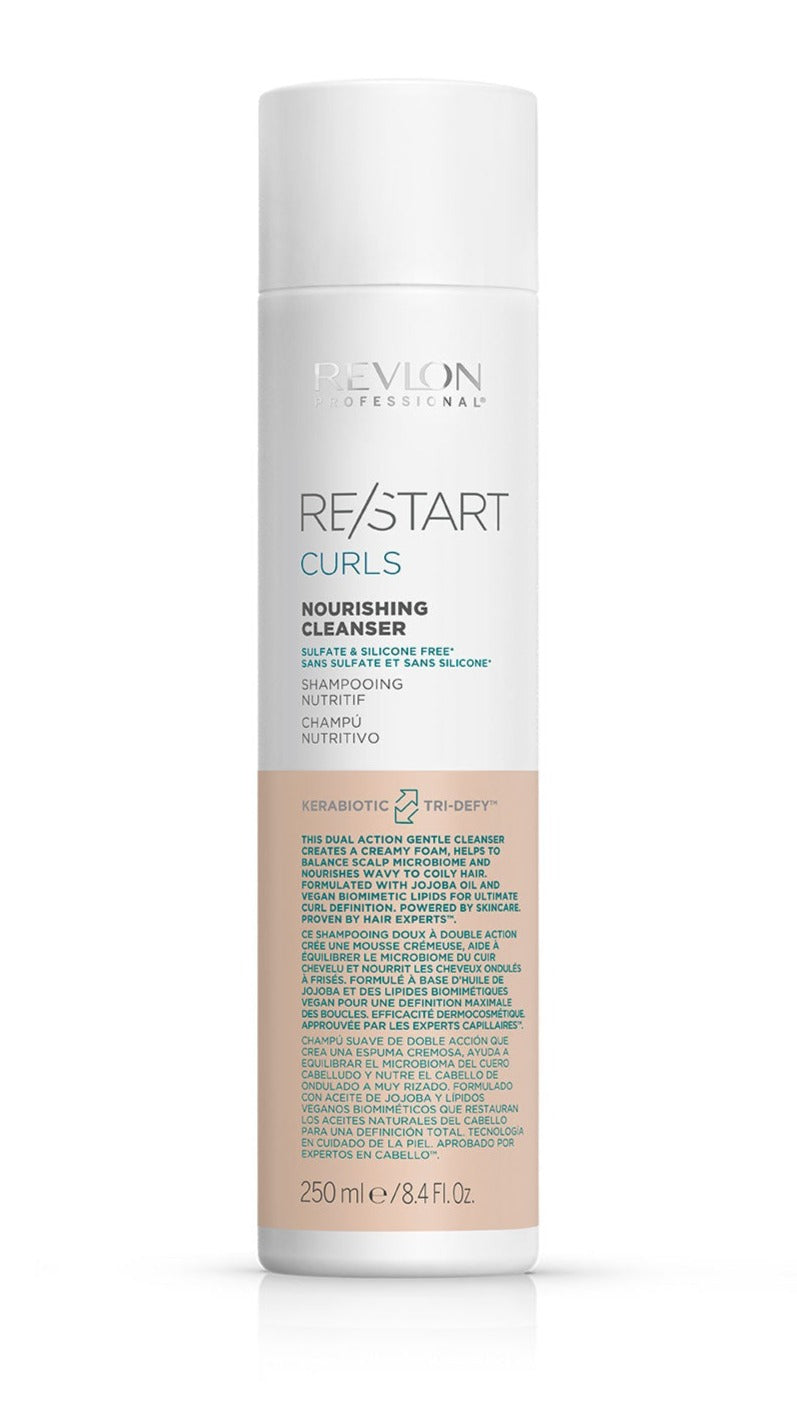 Revlon Re/Start Curls Nourishing Cleanser 250ml - Salon Warehouse