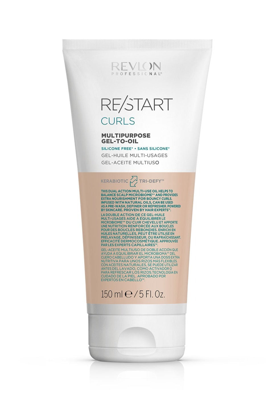 Revlon Re/Start Curls Multipurpose Gel to Oil 150ml - Salon Warehouse