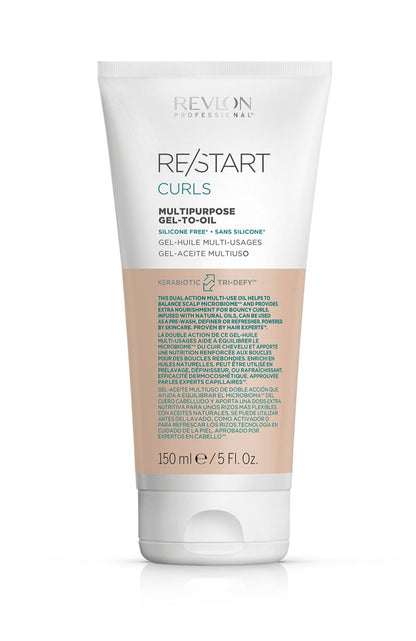 Revlon Re/Start Curls Multipurpose Gel to Oil 150ml - Salon Warehouse