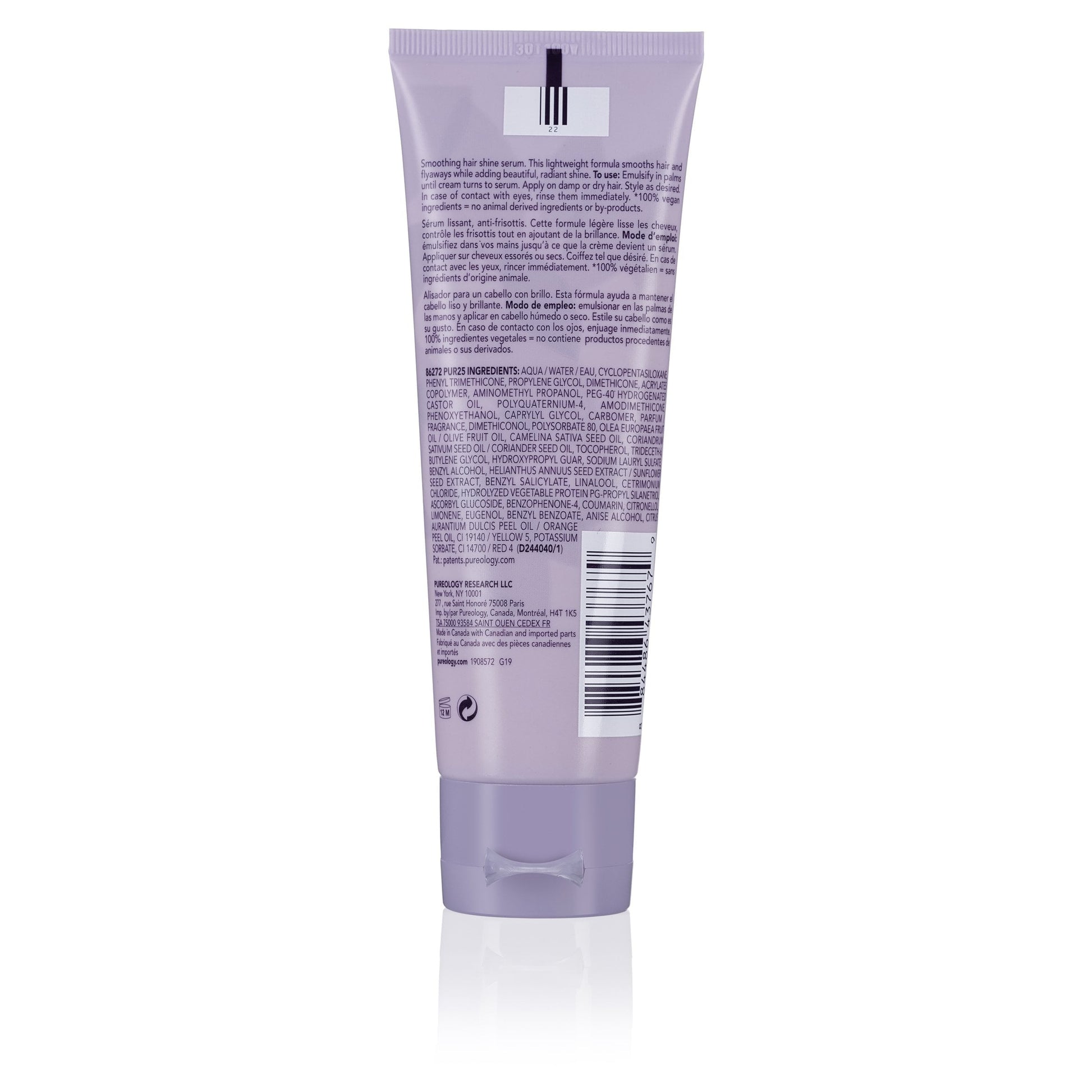 Pureology Style + Protect Shine Bright Taming Serum 118ml