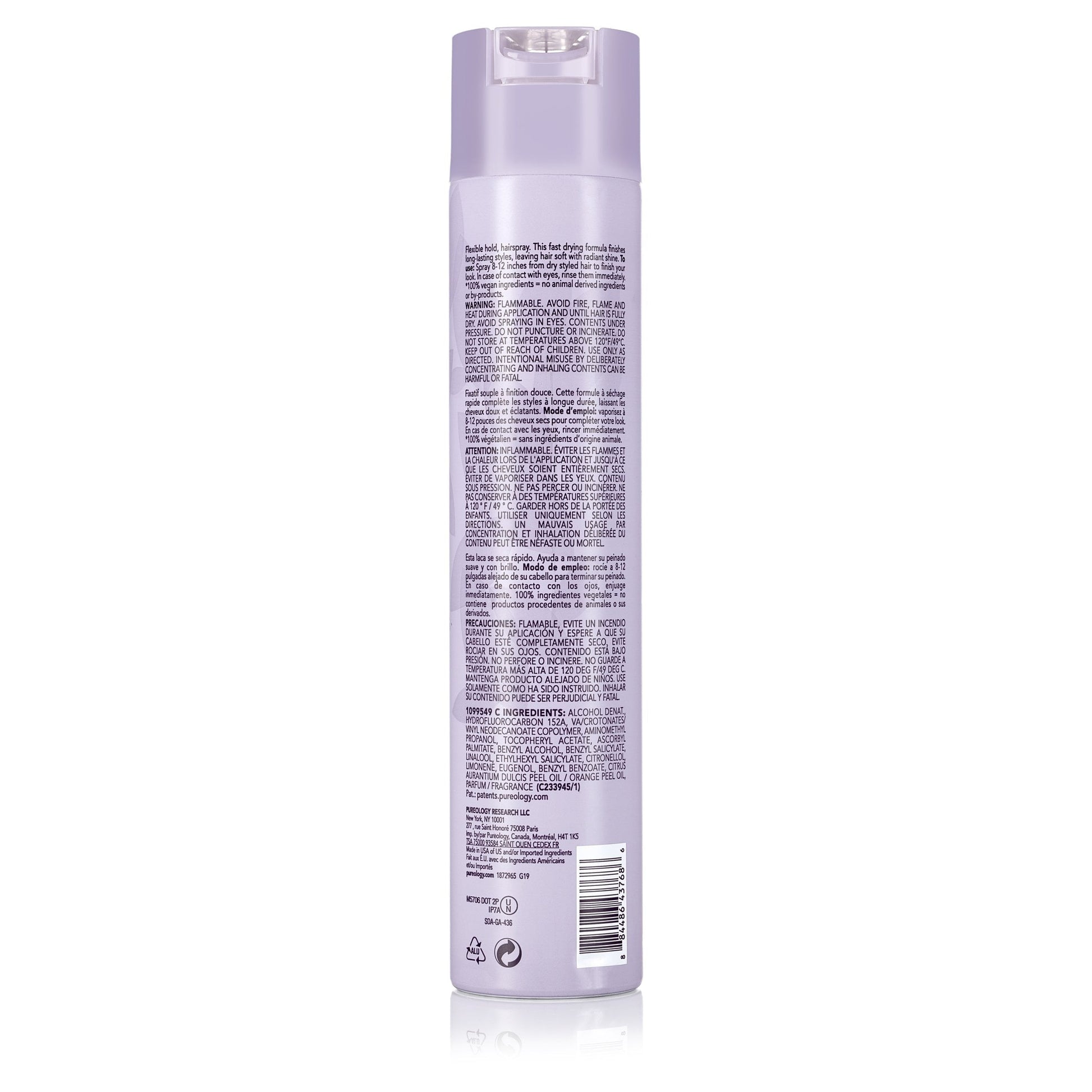 Pureology Style + Protect Soft Finish Hairspray 365ml