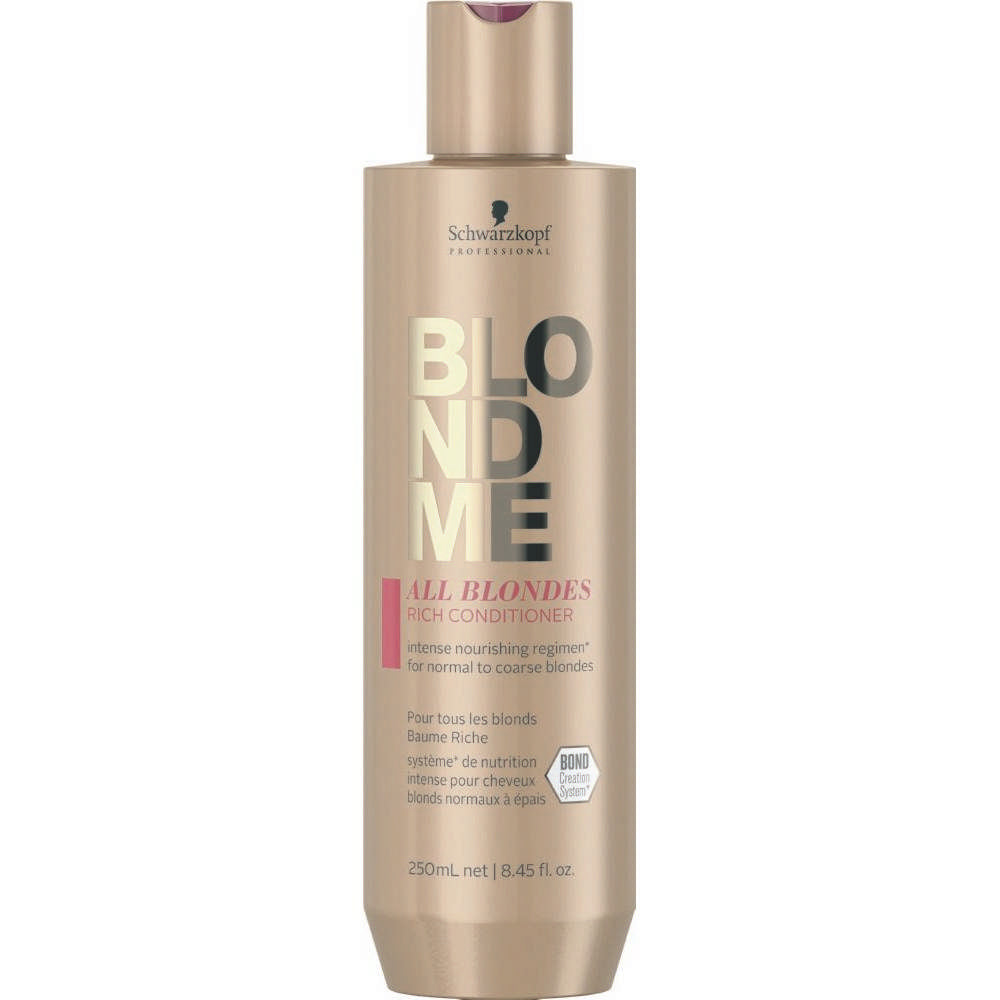 Schwarzkopf Professional Blondme All Blondes Rich Conditioner 250ml - Salon Warehouse