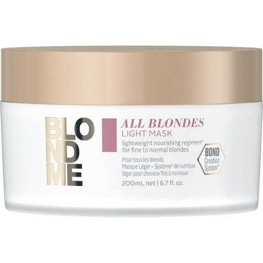 Schwarzkopf Professional Blondme All Blondes Light Mask 200ml - Salon Warehouse