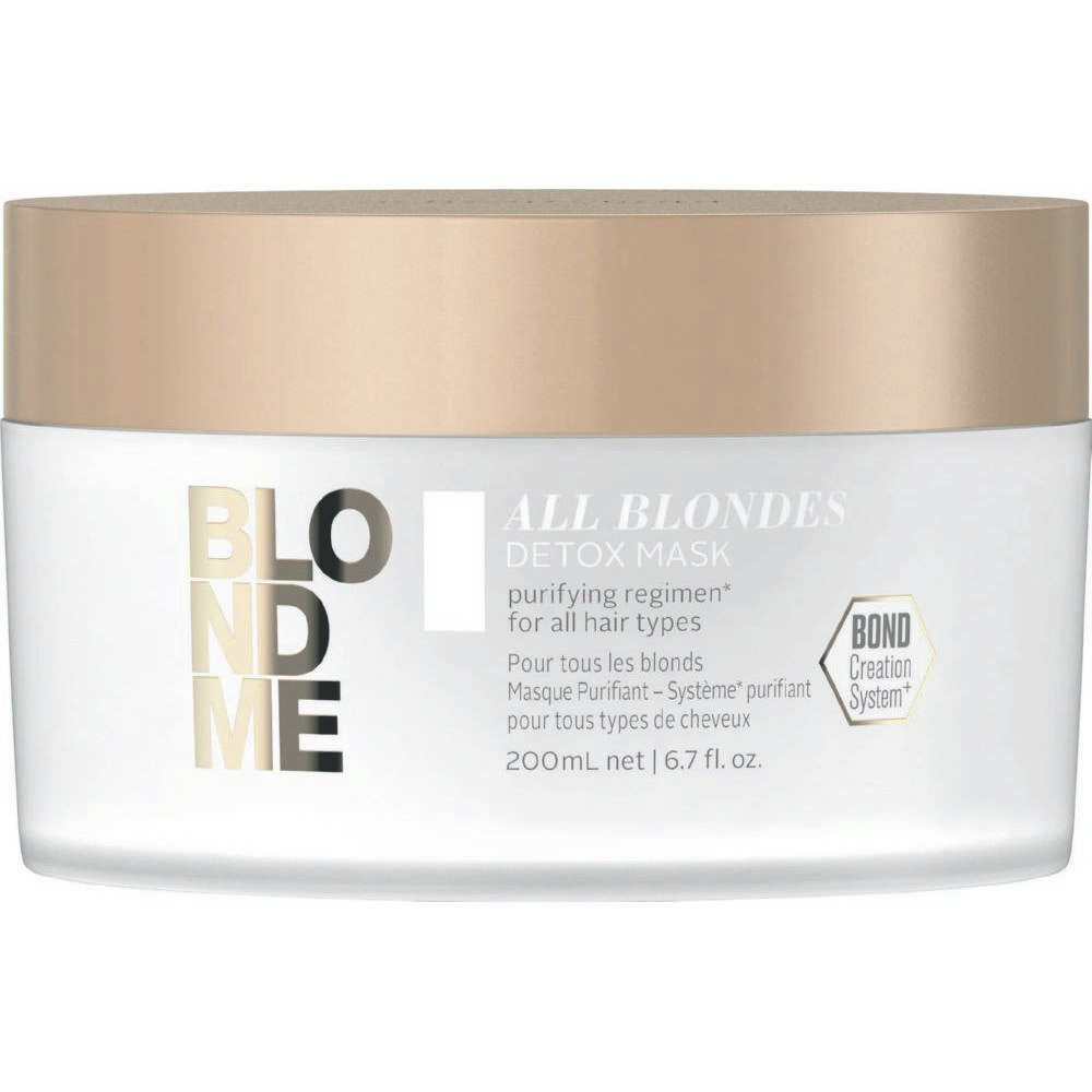 Schwarzkopf Professional Blondme All Blondes Detoxifying Mask 200ml - Salon Warehouse 