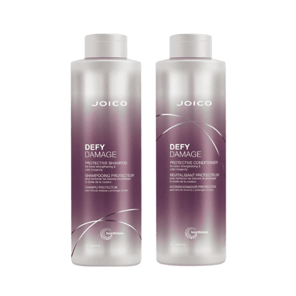 Joico Defy Damage Protective Shampoo and Conditioner 1000ml Duo - Salon Warehouse
