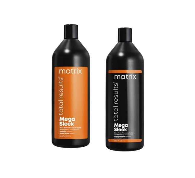 Matrix Total Results Mega Sleek 1 Litre Shampoo and Conditioner