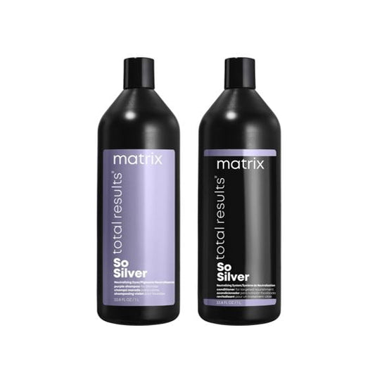 Matrix Total Results Color Obsessed So Silver1 Litre Shampoo and Conditioner