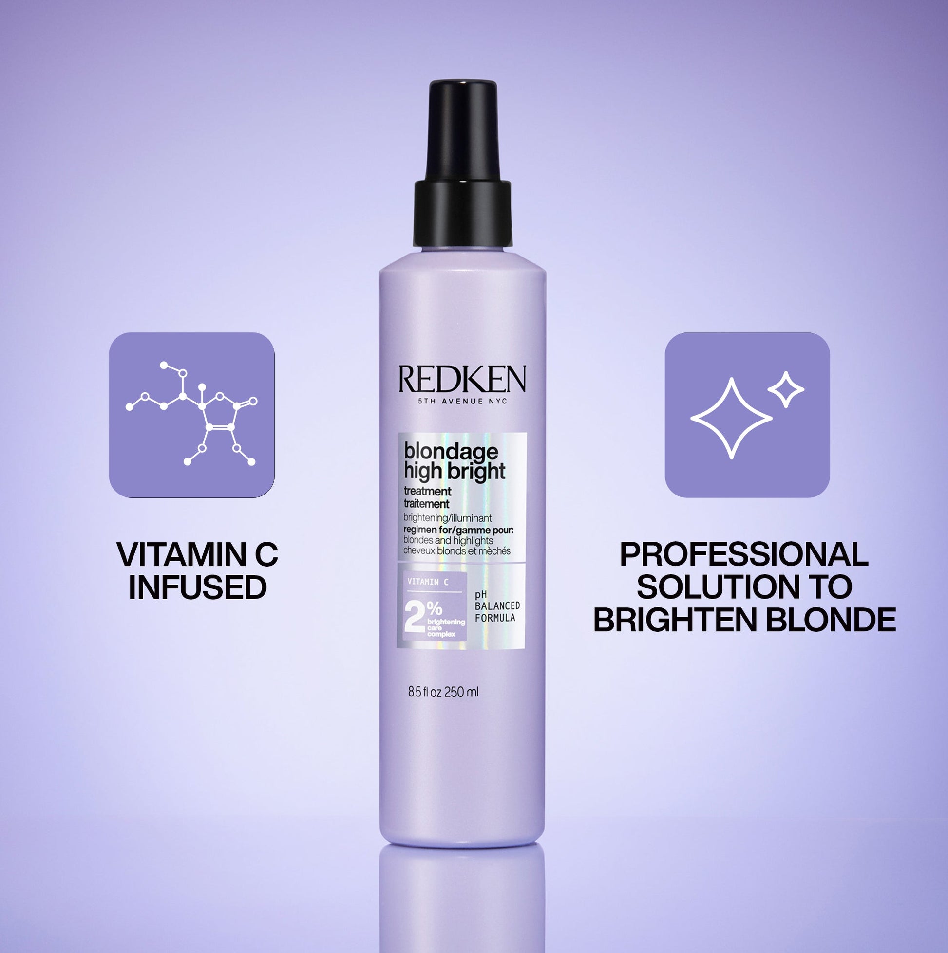 Redken Color Extend Blondage High Bright Pre Shampoo Treatment 250ml - Salon Warehouse