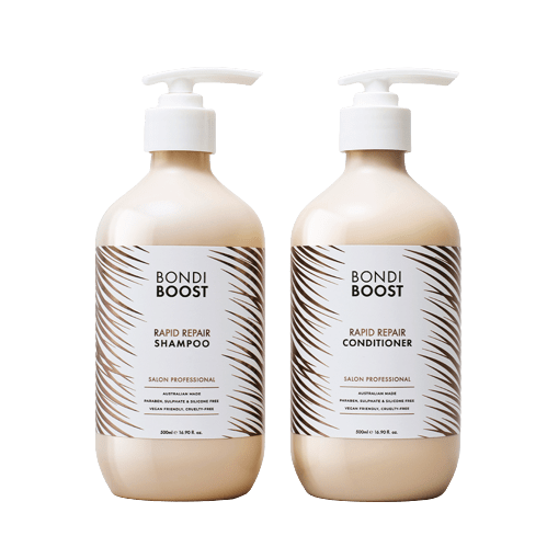 BondiBoost HG Shampoo & Conditioner Bundle – Für Volleres Haar, Ohne Sulfate & Parabene (je 300 Ml)