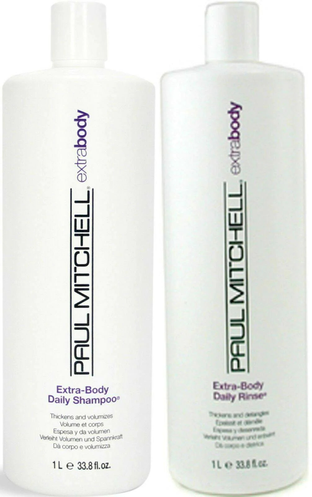 Paul Mitchell Extra-Body Shampoo and Conditioner 1000ml Duo