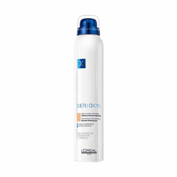 L'Oréal Professionnel Serioxyl Volumising Coloured Spray Blonde Thinning Hair 200ml