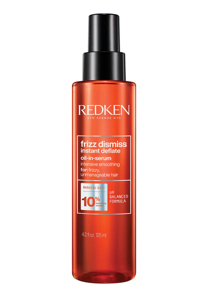 Redken Frizz Dismiss Instant Deflate Oil In Serum 125ml - Salon Warehouse