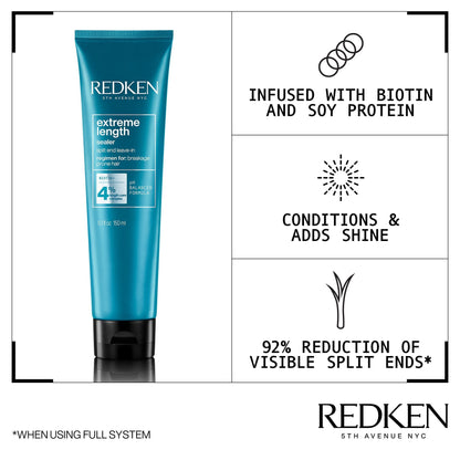 Redken Extreme Length Leave In Conditioner 150ml - Salon Warehouse