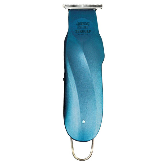 American Barber Zerogap Trimmer - BLUE - Salon Warehouse