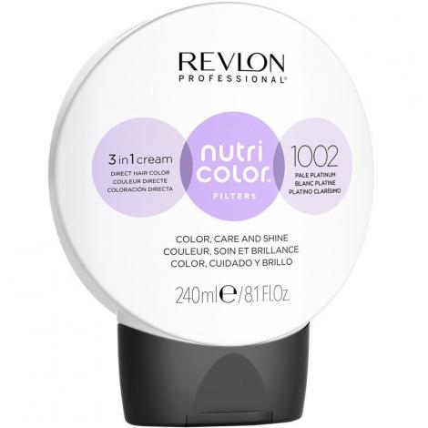 Revlon Professional Nutri Color Filters 1002 Pale Platinum 240ml - Salon Warehouse