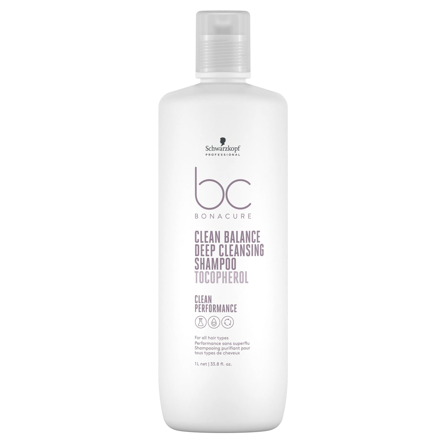 Schwarzkopf Professional Bonacure Clean Performance Deep Cleansing Shampoo 1000ml - Salon Warehouse