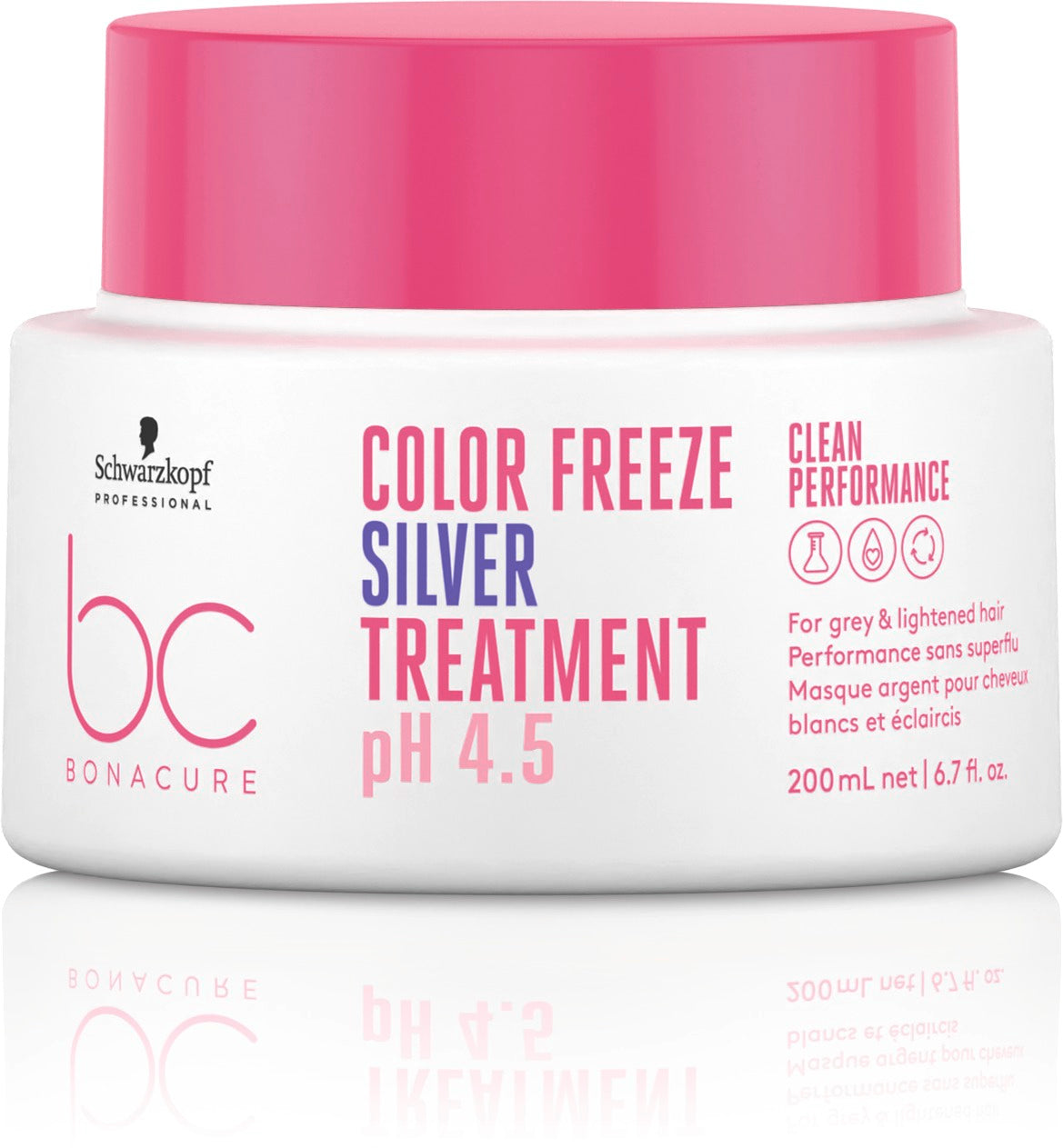 Schwarzkopf BC Bonacure Sliver Color Freeze Clean Performance Treatment 200ml