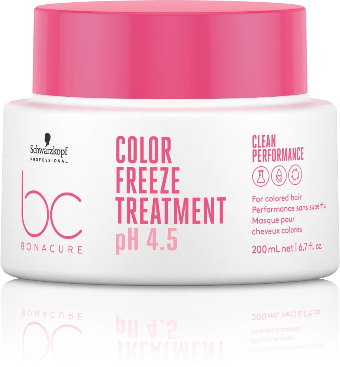 Schwarzkopf Professional Bonacure Clean Performance Ph 4.5 Color Freeze Treatment 200ml - Salon Warehouse