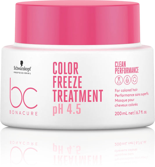 Schwarzkopf Professional Bonacure Clean Performance Ph 4.5 Color Freeze Treatment 200ml - Salon Warehouse