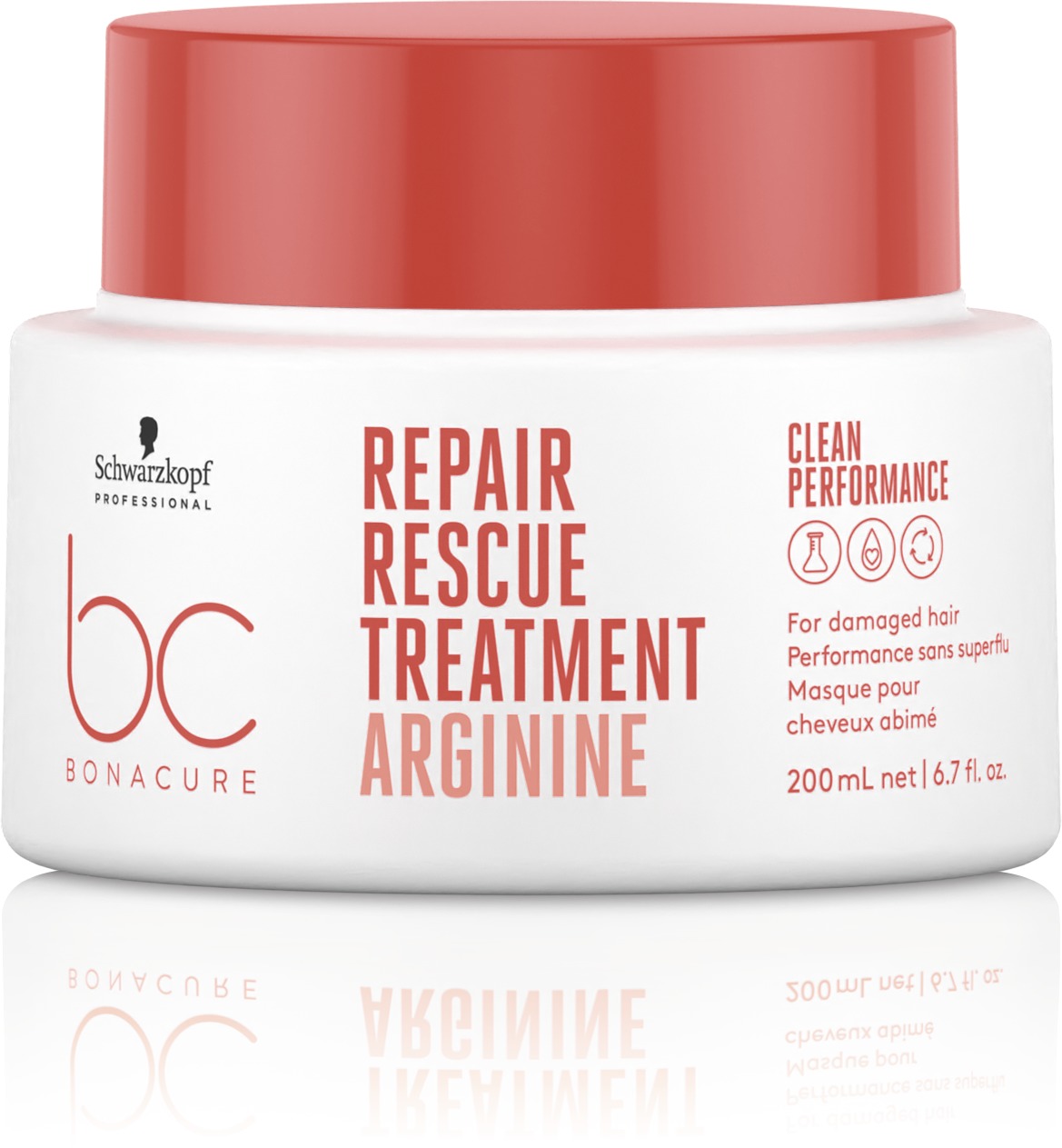 Schwarzkopf Professional Bc Bonacure Clean Performance Repair Rescue Treatment 200ml - Salon Warehouse