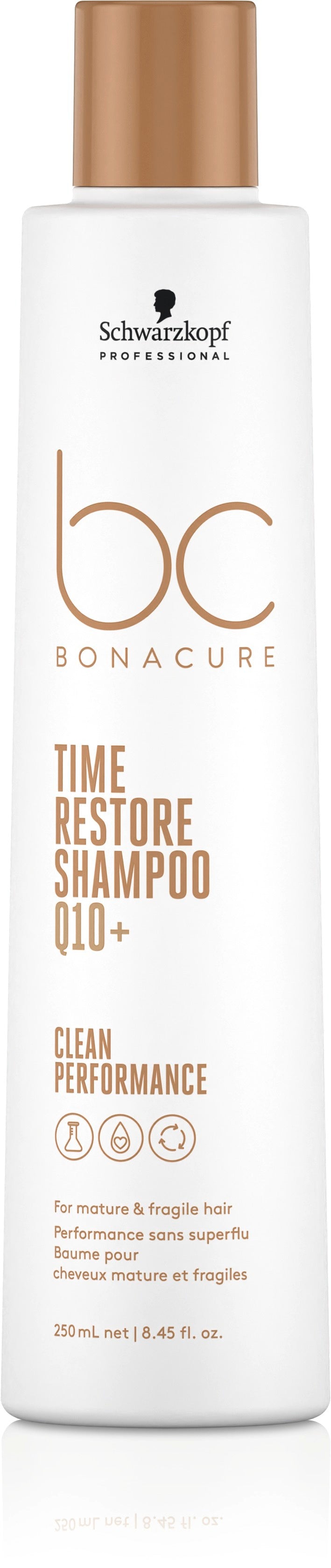 Schwarzkopf BC Bonacure  Q10 + Time Restore Clean Performance Shampoo 250ml