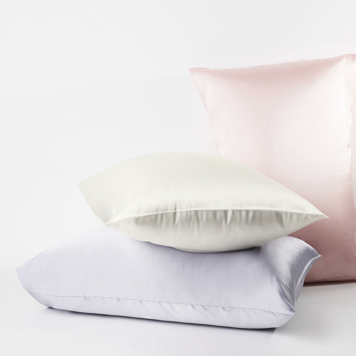 BondiBoost Satin Pillowcase BLUSH (Standard Size)