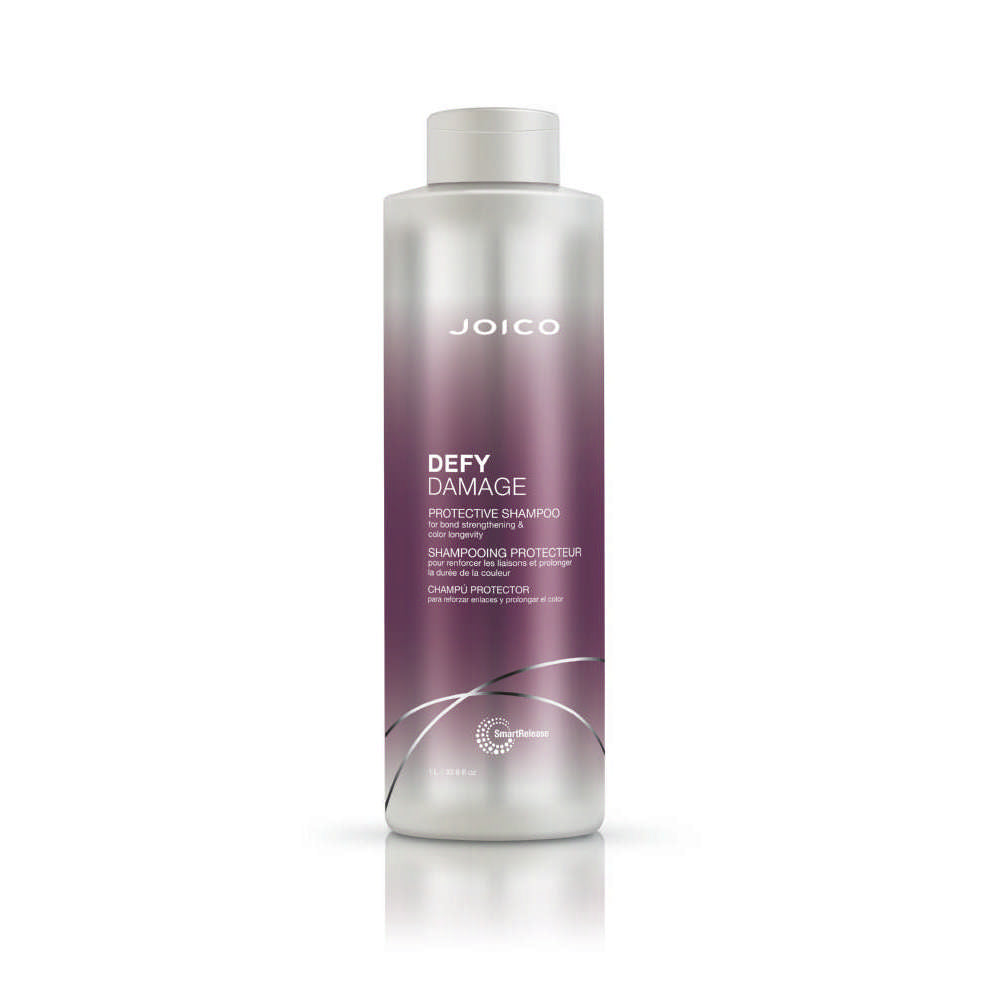 Joico Defy Damage Protective Shampoo - for bond-strengthening & color longevity 1000ml - Salon Warehouse