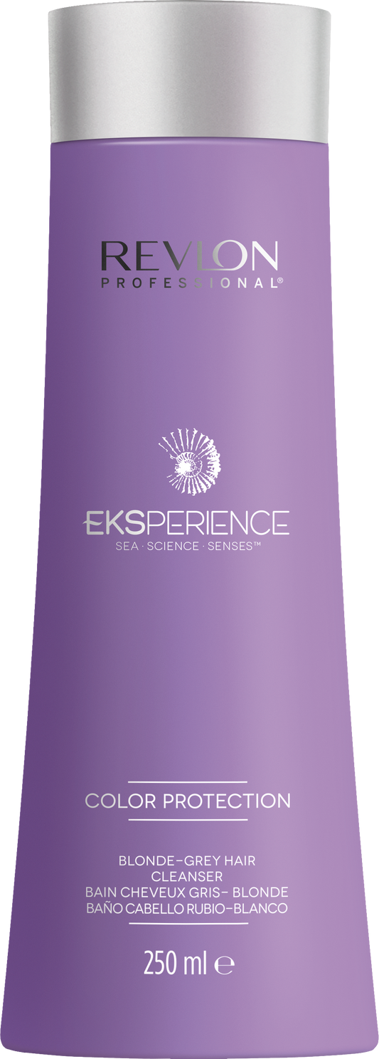 REVLON PROFESSIONAL EKSPERIENCE  BLONDE  & GREY CLEANSER 250ml - Salon Warehouse