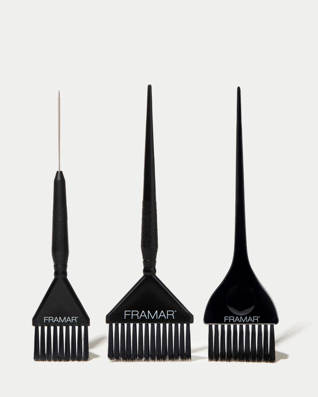 Framar Family Pack Brush Set Black 3 Pack - Salon Warehouse