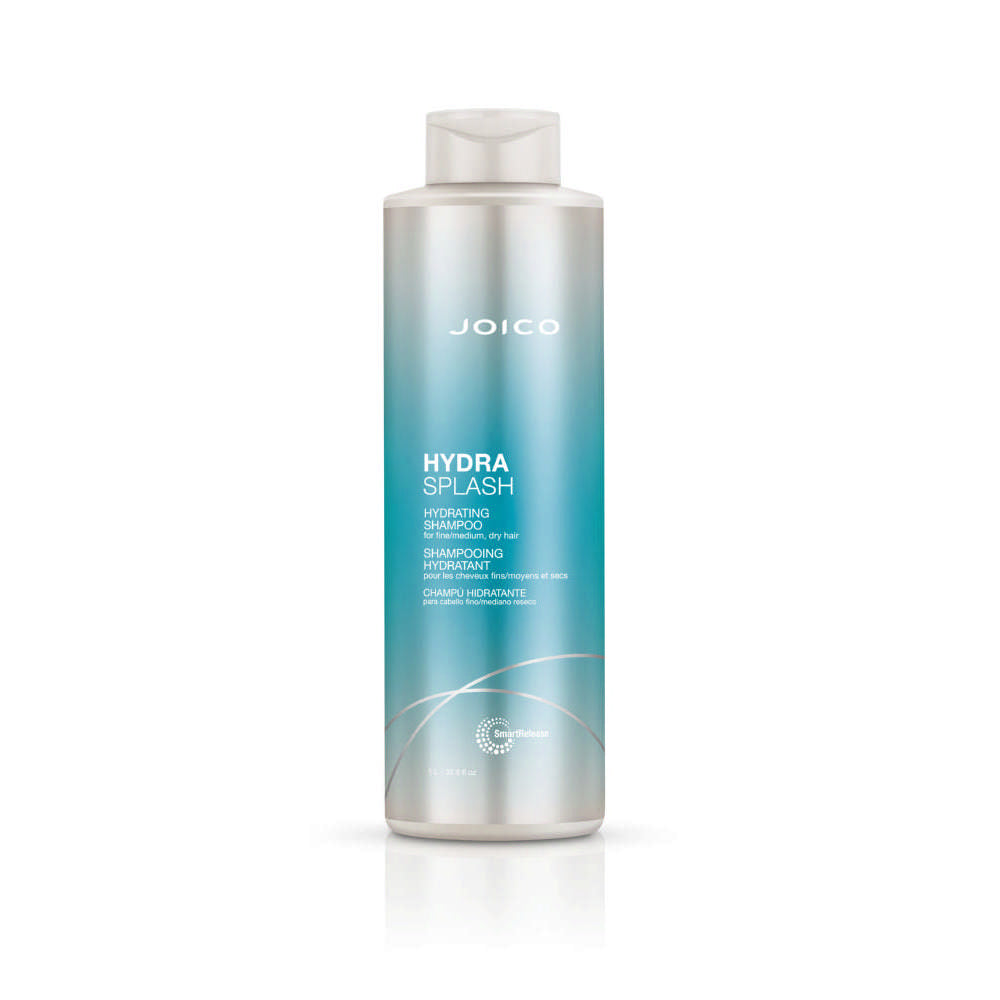 Joico Hydrasplash Hydrating Shampoo - for fine/medium hair 1000ml - Salon Warehouse